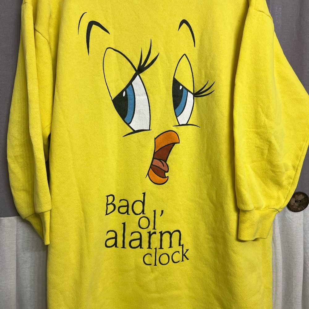 Warner Bros. Bright Yellow Adult Sweatshirt